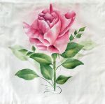 Rose on Fabric Kit